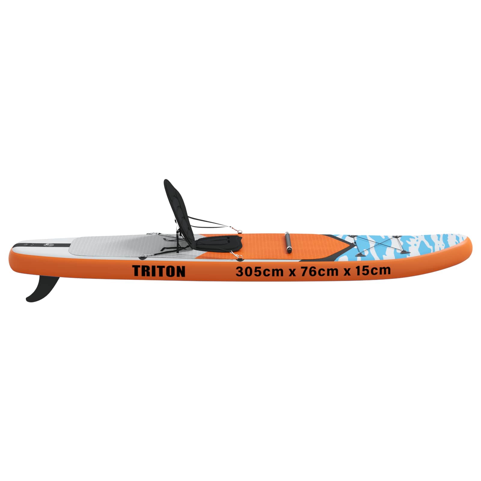 Sup Board Con Seggiolino 2-IN-1 Triton 305 X 76 X 15 Cm Blu Per - Image 5