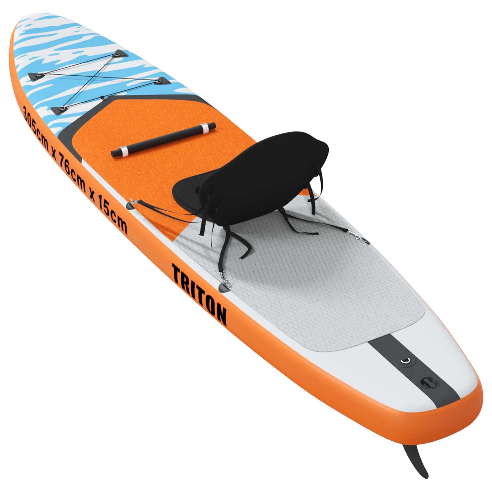 Sup Board Con Seggiolino 2-IN-1 Triton 305 X 76 X 15 Cm Blu Per - Image 6