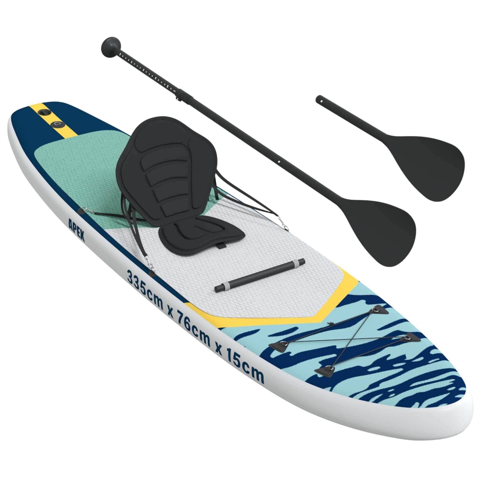 Sup Board Con Seggiolino 2-IN-1 Apex 335 X 76 X 15 Cm Blu Per - Image 4