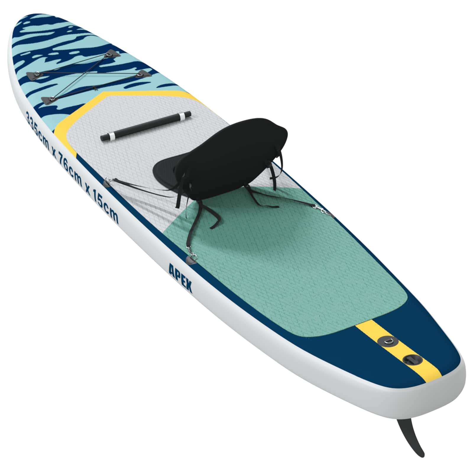 Sup Board Con Seggiolino 2-IN-1 Apex 335 X 76 X 15 Cm Blu Per - Image 6