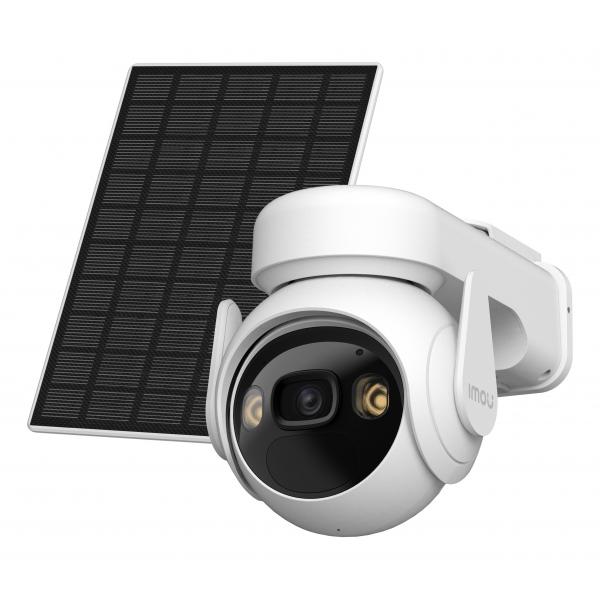 Imou Cell Pt Lite Kit Telecamera Motorizzata 2k 3mp A Batteria Per Indoor/outdoor, Ptz, Sirena, Ip66