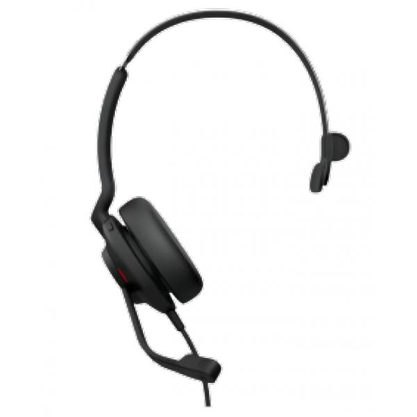 Jabra Evolve2 30 Se Usb C/a Ms Mono Auricolare Cablato Portatile Ufficio Usb TypE-C / Usb TypE-A Nero (jabra Evolve2 30 Se Ms Mono - Headset - ON-Ear