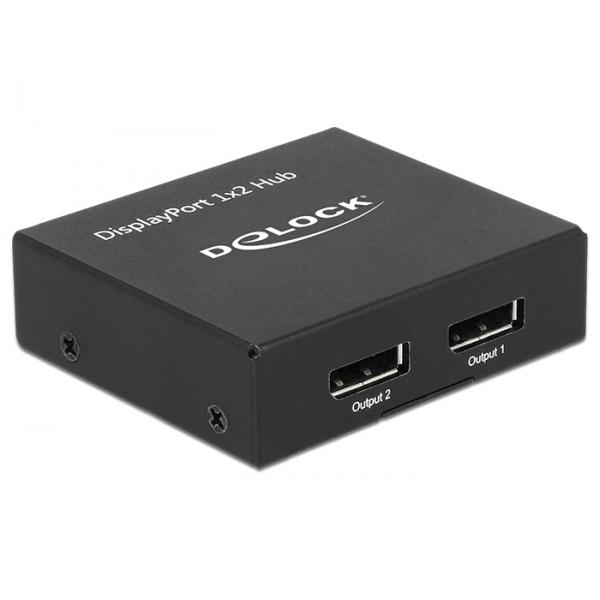 Delock 87691 Ripartitore Video Displayport 2x Displayport (delock - VideO-/audiosplitter - 2 Port)