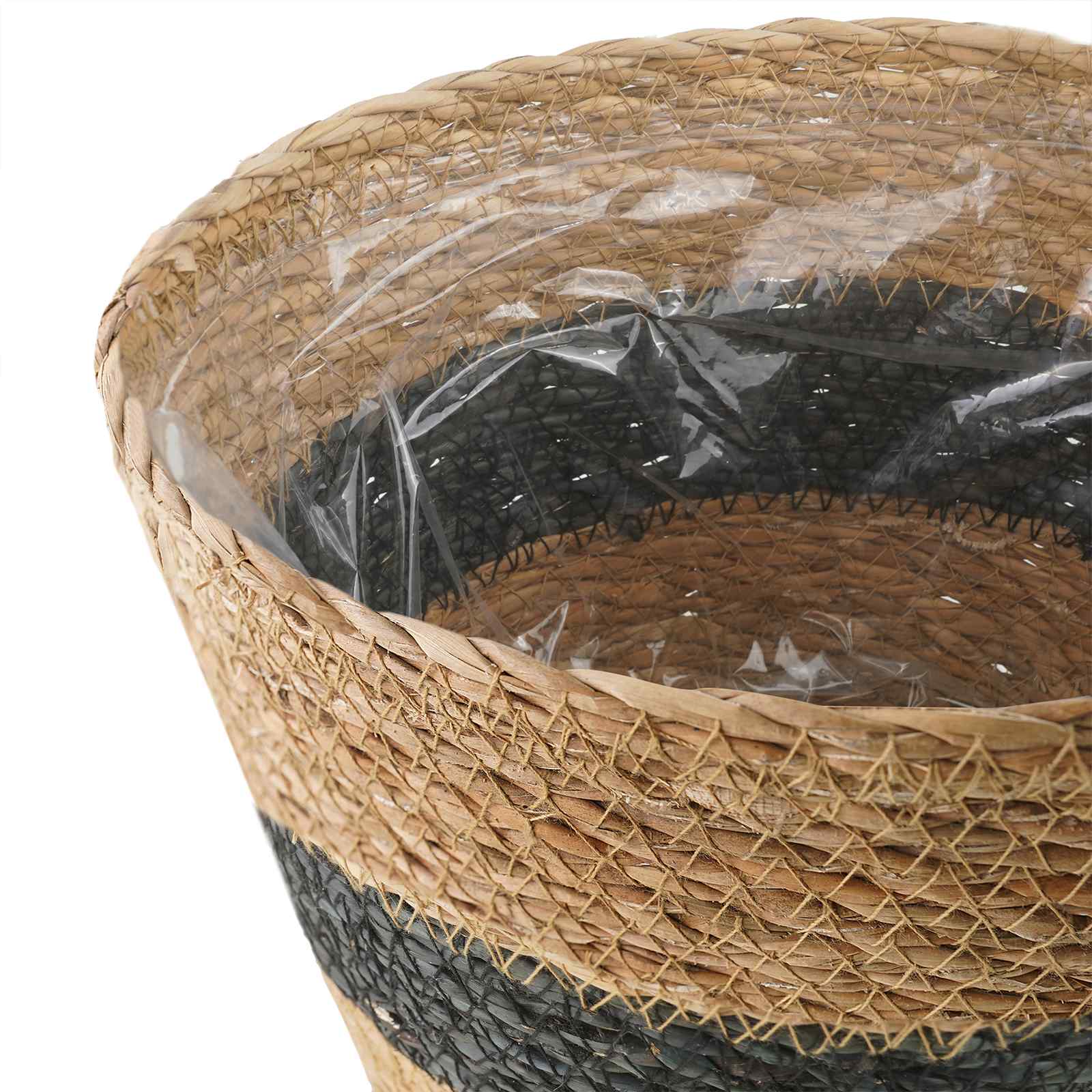 3 Pz Naturale E Nero Ø26 X 19 Cm 100% Erba Marina - Image 6
