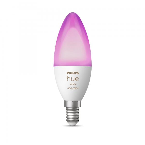 Philips Hue White And Color Ambiance Candela - Lampadina Connessa E14 (philips Hue White And Colour Ambiance - LeD-Lampe - Form: B39 - E14 - 4 W [ent