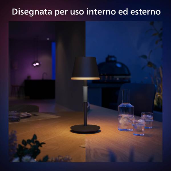 Philips Hue White And Color Ambiance Lampada Da Tavolo Portatile Hue Go (philips Hue - White And Color Ambiance - Tischlampe - Led - Klasse g) - Image 4