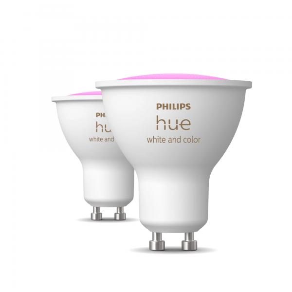 Philips Hue White And Color Ambiance Gu10 Faretto Luminoso Intelligente 4,2 W (philips Hue White And Color Ambiance -)