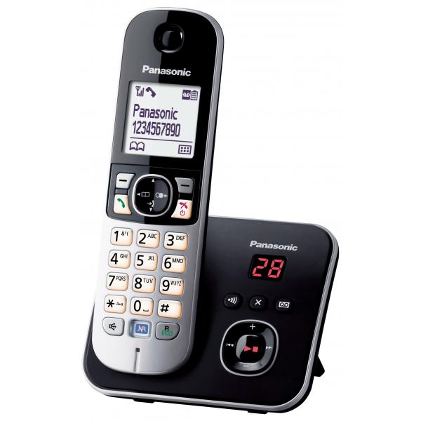 Panasonic KX-Tg6821 - Telefono Cordless - Segreteria Telefonica Con Visualizzazione Del Numero Del Chiamante