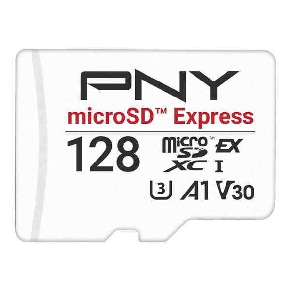 Scheda Di Memoria Pny Microsd™ Express - Microsdxc - 128 Gb - UhS-I U3 V30 A1 - 890/550 Mb/s