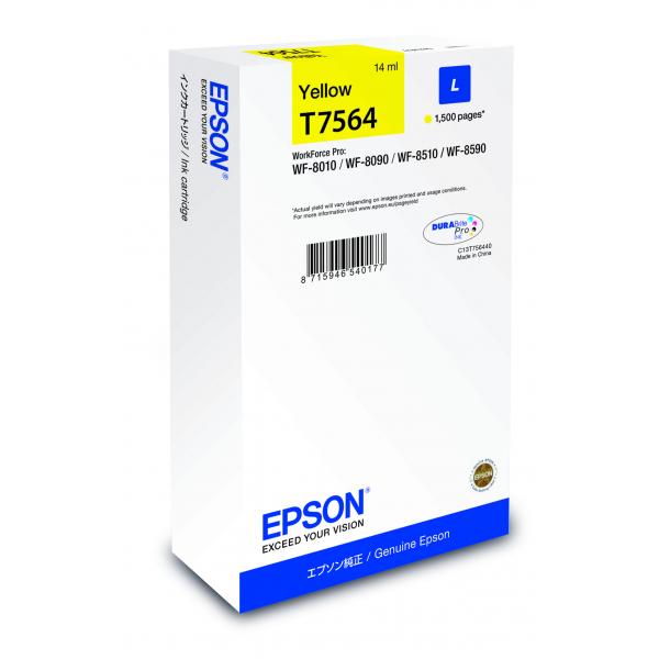 Epson T7564 - 14 Ml - L-Größe - Gelb - Original