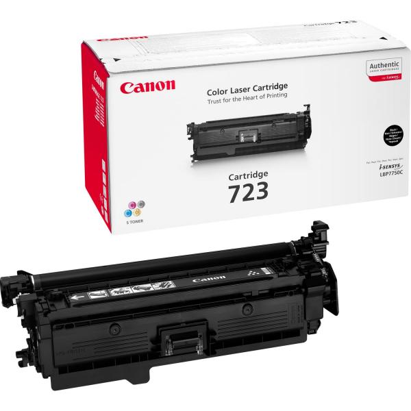 Canon 723 Bk - Schwarz - Original - Tonerpatrone