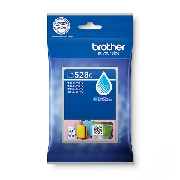 Brother Lc528c - Cyan - Original - Kissenverpackung