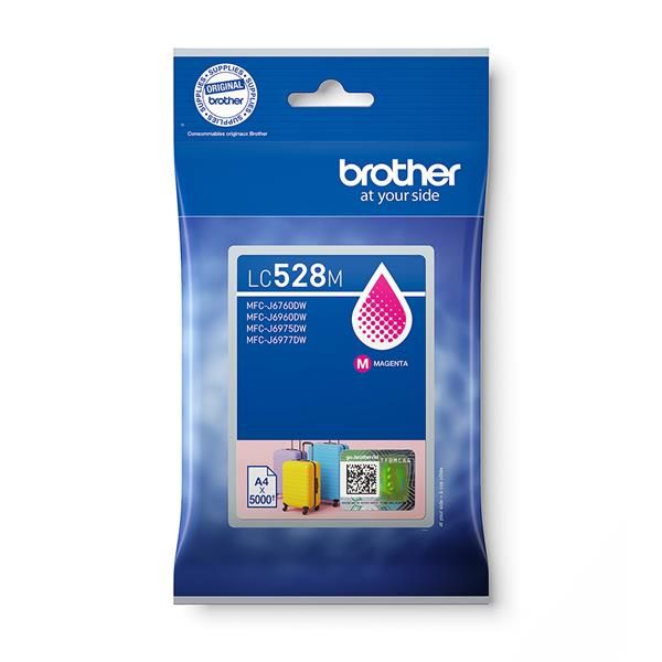 Brother Lc528m - Magenta - Original - Kissenverpackung