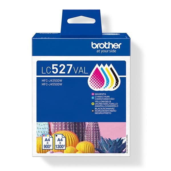 Brother Lc527 Value Pack - 4eR-Pack - Schwarz