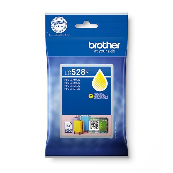 Brother Lc528y - Gelb - Original - Kissenverpackung