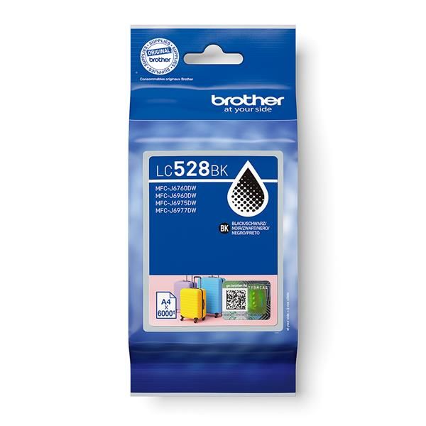 Brother Lc528bk - Schwarz - Original - Kissenverpackung