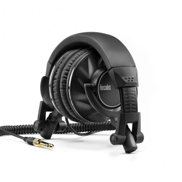 Hercules Hdp Dj60 Cuffie Cablato A Padiglione Musica Nero (hercules Hdp Dj60 Headphones) - Image 3