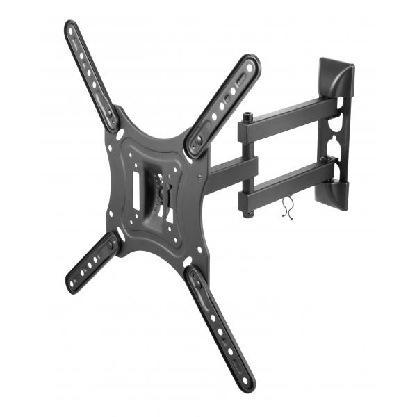 Deltaco ArM-0255 Supporto Tv A Parete 139,7 Cm [55] Nero (deltaco Office ArM-0255 - Vã¦gmontering)