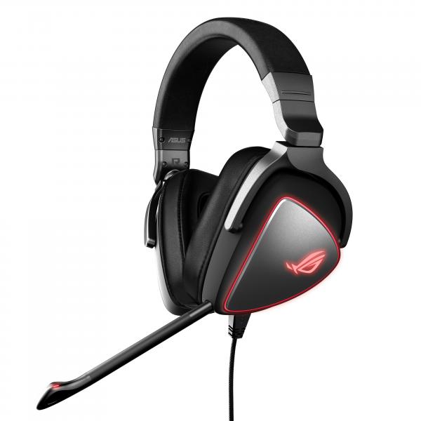 Asus Rog Delta Origin Auricolare Cablato A Padiglione Gaming Usb TipO-C Nero, Rosso (asus)