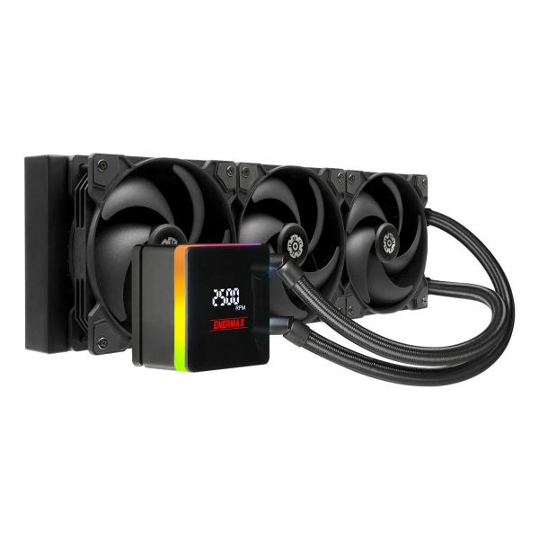 Enermax ElC-Ltxtr360 Sistema Di Raffreddamento Per Computer Processore Kit Di Raffreddamento A Liquido 12 Cm (lã¼fter Cpu Liqtech Xtr 360 [enermax] S