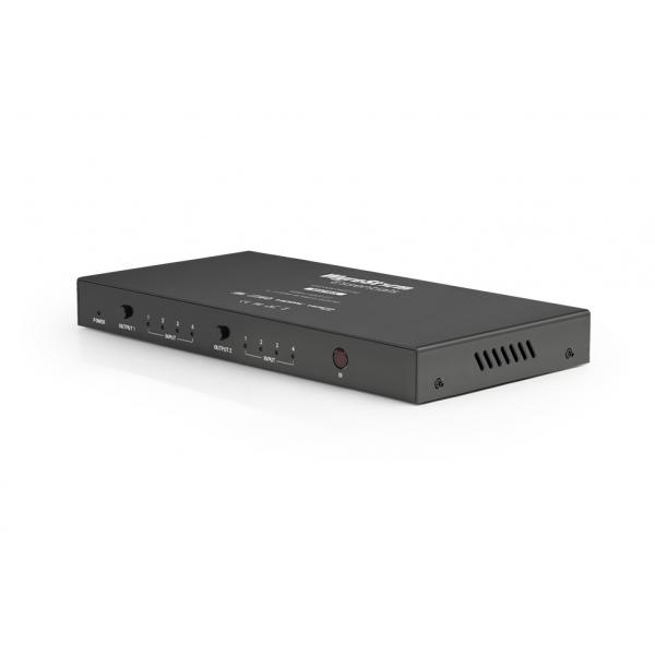 Wyrestorm ExP-MX-0402-H2 Interruttore A Matrice Commutatore A Matrice Scalare 5 W (wyrestorm - ExP-MX-0402-H2 - 4k60hz 4:4:4 4x2 Hdmi Matrix Switch /