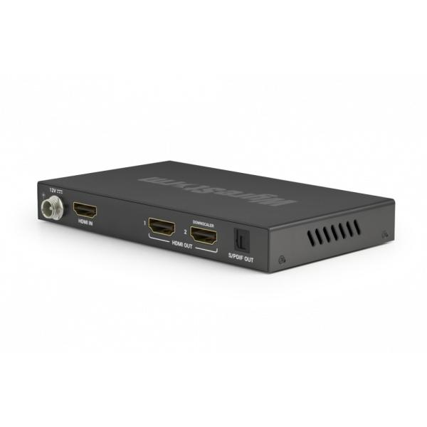 Wyrestorm ExP-SP-0102-8k Ripartitore Video Hdmi 2x Hdmi (wyrestorm - ExP-SP-0102-8k - 8k60hz 4:4:4 1x2 Hdmi Splitter / Dolby Vision & Hdr / Audio De-