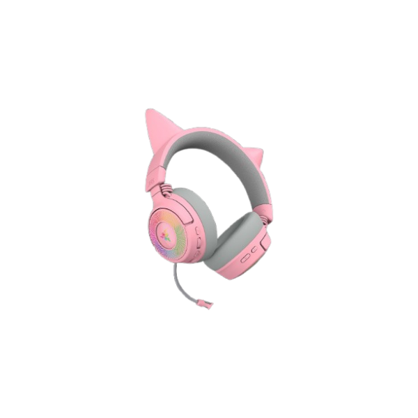 Razer Kraken Kitty V3 Pro - Quartz Auricolare Con Cavo E Senza Cavo A Padiglione Gaming Usb Tipo A Bluetooth Rosa (razer Kraken Kitty V3 Pro Headset