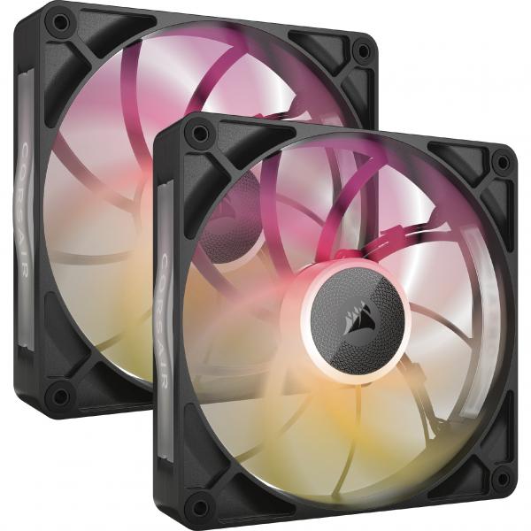 Corsair Icue Link Rx140 Max Rgb Case Per Computer Ventilatore 14 Cm Nero 2 Pz (case Acc Corsair Fan Icue Link Rx140 r)