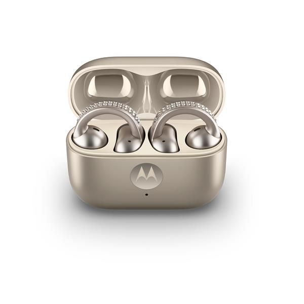 Motorola Moto Buds Loop Auricolare Wireless Clip Auricolare Chiamate/musica/sport/tutti I Giorni Bluetooth Beige (motorola Moto Buds Loop - Ã¦gte Trã