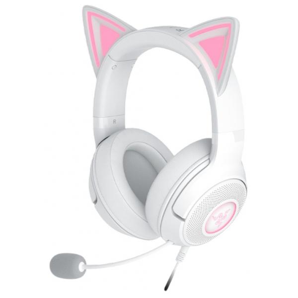 Razer Kraken Kitty V2 Auricolare Cablato A Padiglione Gaming Usb Tipo A Bianco (razer Kraken Kitty V2 Gaming Headset Whi)