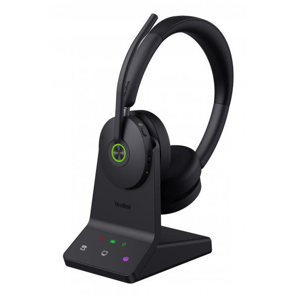 Yealink Wh68 Uc Auricolare Con Cavo E Senza Cavo A Padiglione Musica E Chiamate Usb TipO-C Bluetooth Nero (yealink Wh68 Uc)