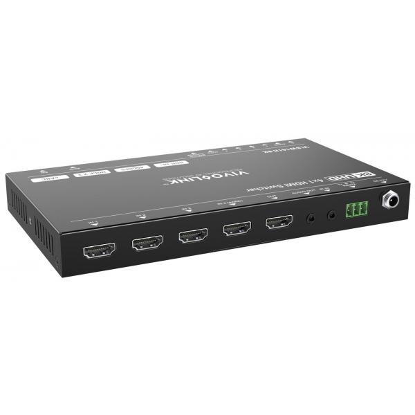 Vivolink Vlsw141H-8k Non Classificato (hdmi Switcher 4x1 8k@60hz - With Rs232 Control, Earc And - Analogue Audio DE-Embedder Function - Warranty: 60m)