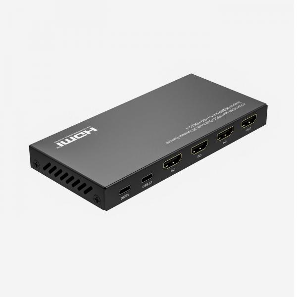 Microconnect MC-Usbchdmiswitch0401-8k Non Classificato (8k@60hz UsB-C And Hdmi Switch - 4x1, Hdcp 2.3, W/ Remote - Control - Warranty: 300m) - Image 3