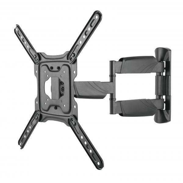 Deltaco ArM-1205 Supporto Tv A Parete 139,7 Cm [55] Nero (this FulL-Motion 3-Way Wall Is A Sleek)
