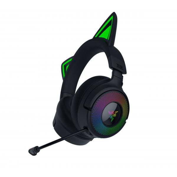 Razer Kraken Kitty V3 Pro Auricolare Con Cavo E Senza Cavo A Padiglione Gaming Usb Tipo A Bluetooth Nero (razer Kraken Kitty V3 Pro Headset Black)