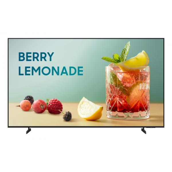 Samsung Be43fX-H Pannello Piatto Per Segnaletica Digitale 109,2 Cm [43] Led WI-Fi 4k Ultra Hd Nero Processore Integrato Tizen 16/7 (43 BefX-H Commerc