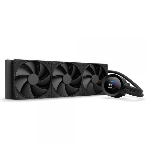 Nzxt Kraken Plus 360 Processore Raffreddatore Di Liquidi Tutto In Uno 12 Cm Nero (nzxt Kraken Plus 360 Cpu Cooler Blk)