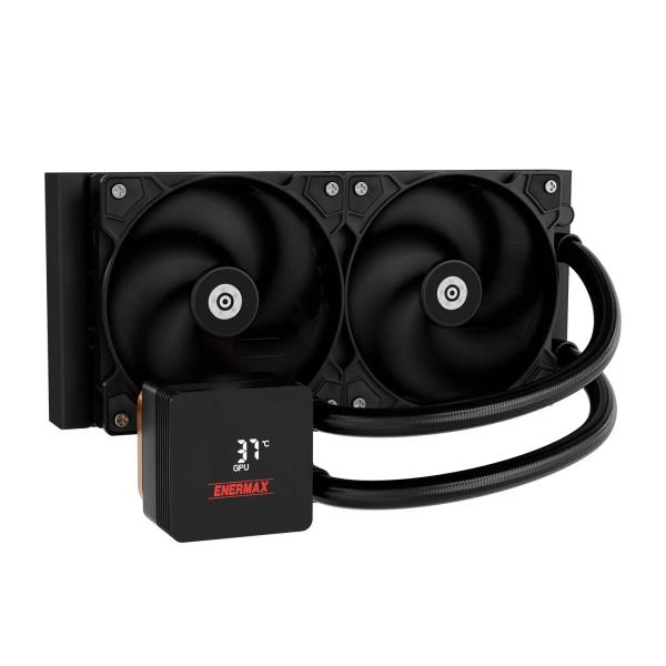 Enermax ElC-Lmiv240-Sf Sistema Di Raffreddamento Per Computer Processore Raffreddatore Di Liquidi Tutto In Uno 12 Cm Nero (enermax Liquid Cpu Cooler
