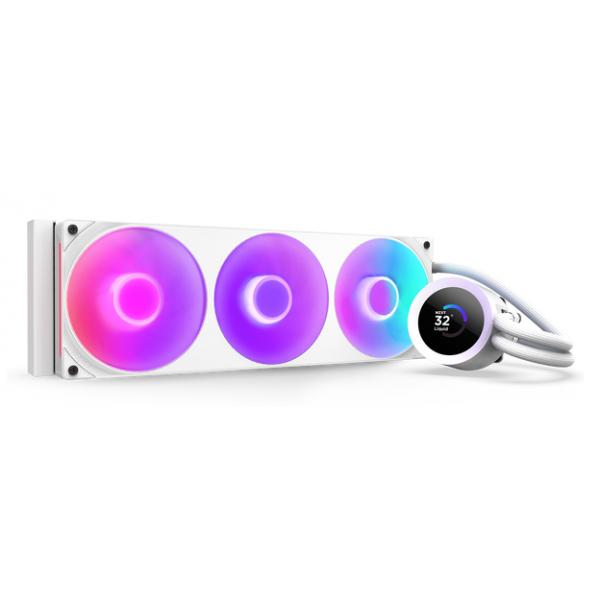 Nzxt Kraken Plus 360 Rgb Processore Raffreddatore Di Liquidi Tutto In Uno Bianco 1 Pz (nzxt Kraken Plus 360 Rgb Cpu Cooler Wht)