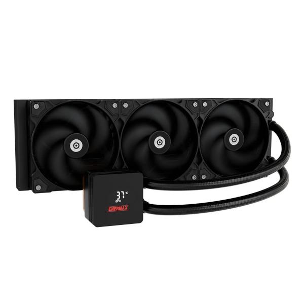Enermax ElC-Lmiv360-Sf Sistema Di Raffreddamento Per Computer Processore Kit Di Raffreddamento A Liquido 12 Cm Nero (enermax Liquid Cpu Cooler Liqmax