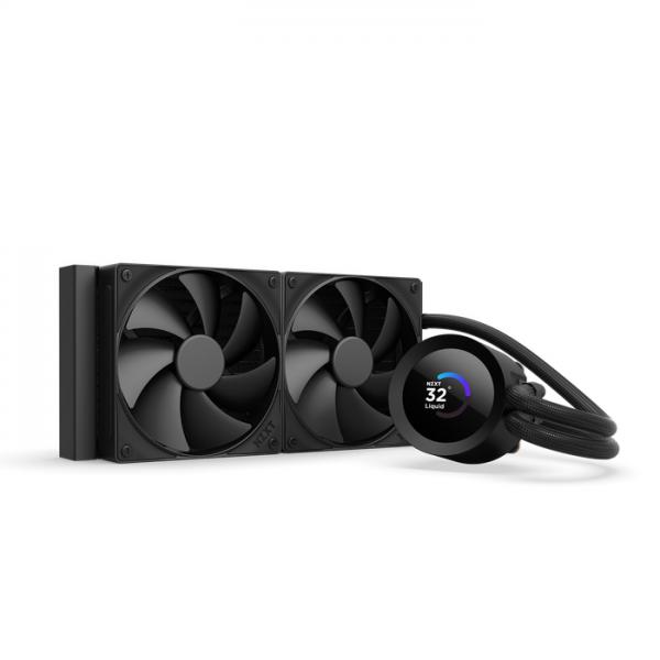Nzxt Kraken Plus 240 Processore Raffreddatore Di Liquidi Tutto In Uno 12 Cm Nero (nzxt Kraken Plus 240 Cpu Cooler Blk)