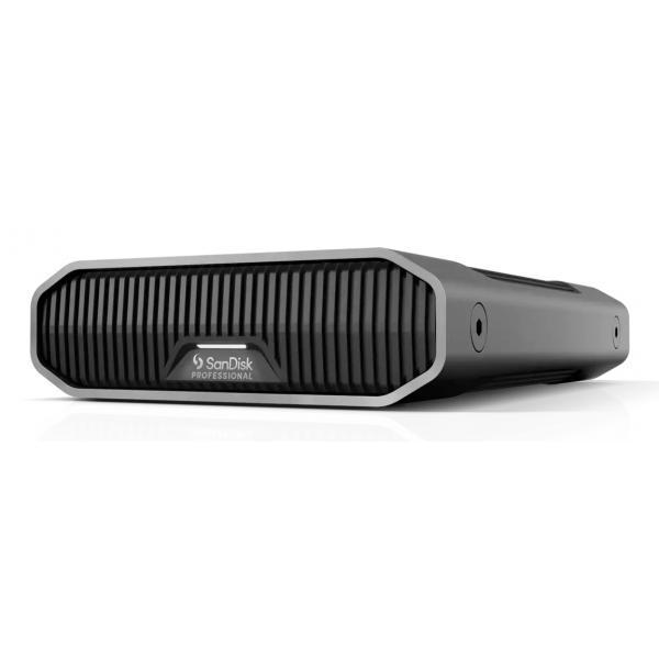 Sandisk G-Drive Disco Rigido Esterno 26 Tb 7200 Giri/min Usb TipO-C 3.2 Gen 2 [3.1 Gen 2] Acciaio Inox (sandisk Professional G-Drive - 26 Tb -)