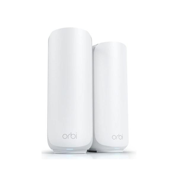 Netgear Orbi 370 DuaL-Band [2.4 Ghz/5 Ghz] WI-Fi 7 [802.11be] Bianco 2 Interno (orbi3 Db Wifi7 2pk Bndl [rbe372])