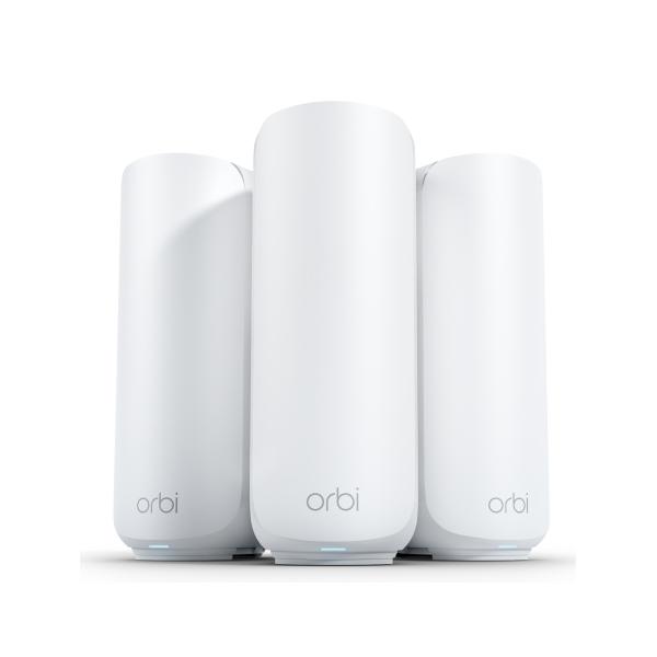 Netgear Orbi 370 DuaL-Band [2.4 Ghz/5 Ghz] WI-Fi 7 [802.11be] Bianco 2 Interno (orbi3 Db Wifi7 3pk Bndl [rbe373])
