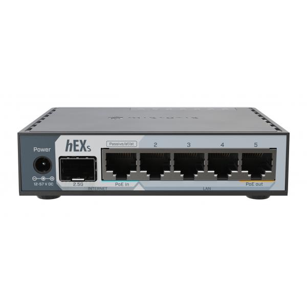 Mikrotik E60iugs Router Cablato Gigabit Ethernet Nero (hex S 2025 Version - Router - - 1 Gbps - Warranty: 12m)