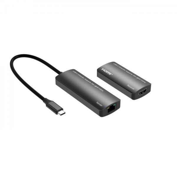 Microconnect MC-UsbchdmiexT-30m Non Classificato (usB-C To Hdmi Extender Via - Ethernet, 30m Distance At - 4k@120hz - Warranty: 300m)