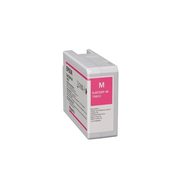 Epson Sjic55[m] Cartuccia D'inchiostro 1 Pz Originale Magenta (sjic55[m]: Ink Cartridge For)