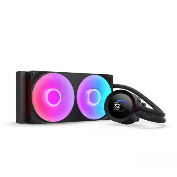 Nzxt Kraken Plus Rgb 240 Processore Raffreddatore Di Liquidi Tutto In Uno 12 Cm Nero (nzxt Kraken Plus 240 Rgb Cpu Cooler Blk)