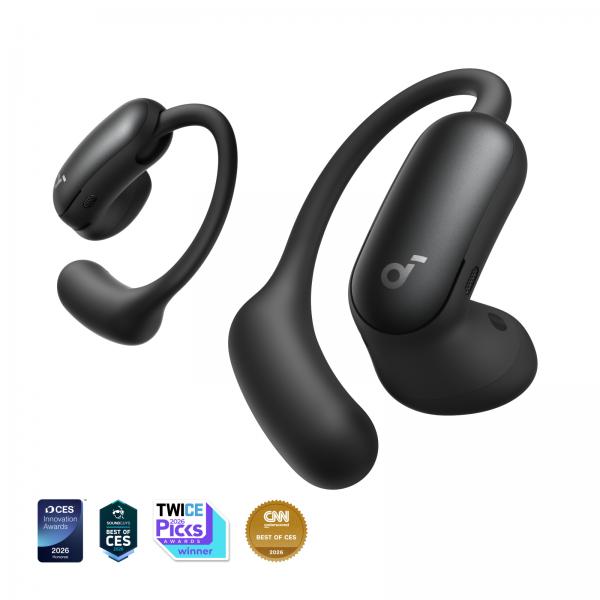 Soundcore Aerofit 2 Pro Auricolare True Wireless Stereo [tws] A Clip Chiamate/musica/sport/tutti I Giorni Bluetooth Nero (soundcore Aerofit 2 Pro Bla