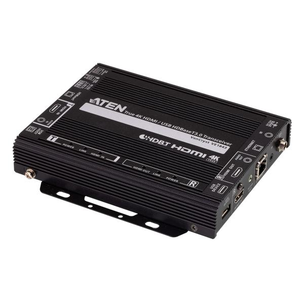 Aten Ricetrasmettitore Hdbaset 3.0 Usb/hdmi True 4k (aten Vancryst Ve1843 - Video/audio/inf)